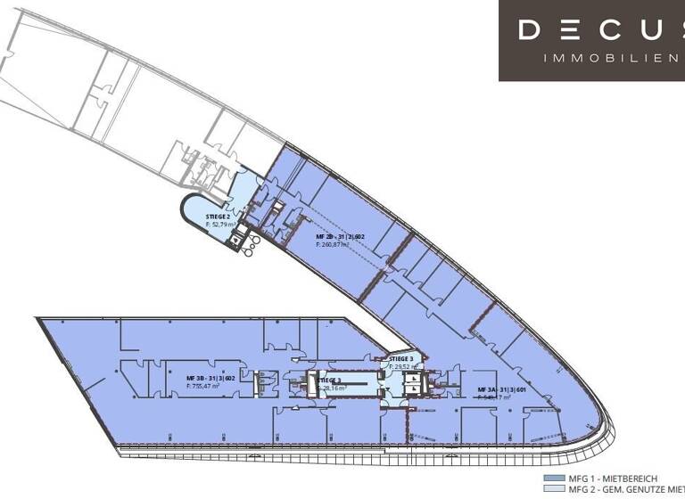 Büro zur Miete 16,50 € teilbar ab 1.305 m² Wien 1190