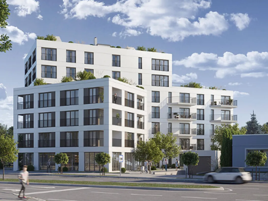 Wohnung zur Miete 900 € 2 Zimmer 45 m² Geschoss 1/6 frei ab 01.03.2026 Prüfeninger Straße 78 Westenviertel Regensburg 93049