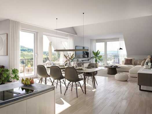 Wohnung zum Kauf - Neubau provisionsfrei 1.430.000 € 5 Zimmer 135,8 m² 3. Geschoss Becherwaldstraße 18 Merzhausen 79249