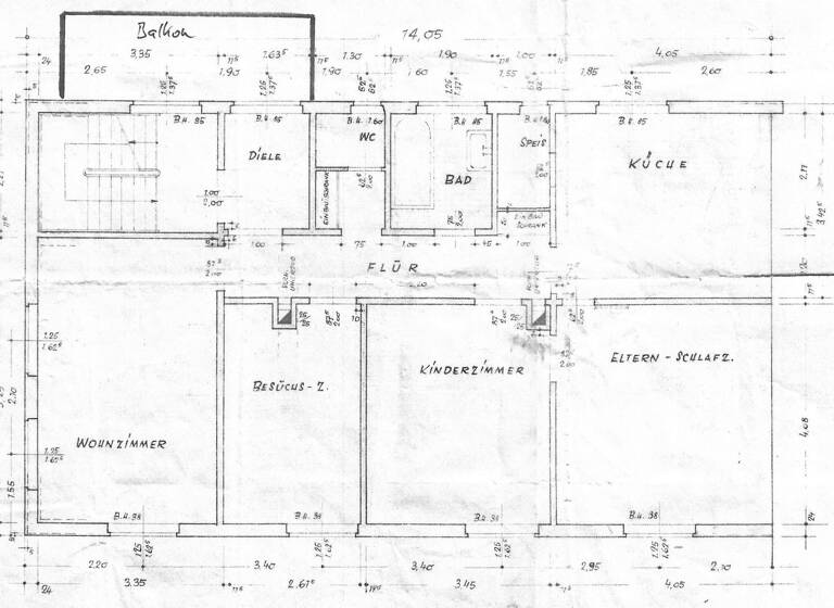 Wohnung zur Miete 750 € 4 Zimmer 100 m² 1. Geschoss frei ab 01.07.2026 Steinbach Schwäbisch Hall 74523