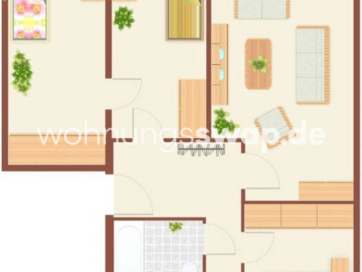 Studio zur Miete Tauschwohnung 383 € 4 Zimmer 76 m² 2. Geschoss Hellersdorf Berlin 12627