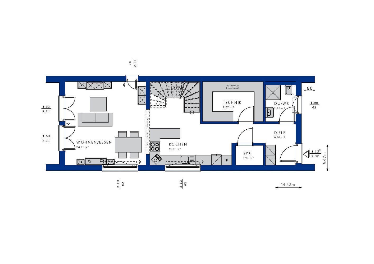 Einfamilienhaus zum Kauf provisionsfrei 375.158 € 4 Zimmer 130 m²<br/>Wohnfläche 794 m²<br/>Grundstück Bliesen St. Wendel 66606