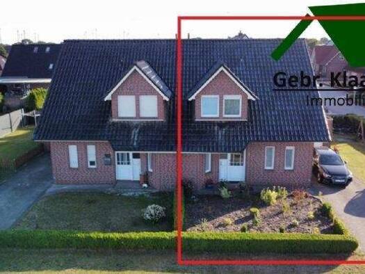 Doppelhaushälfte zum Kauf 195.000 € 112 m² 413 m² Grundstück Breddenberg 26897