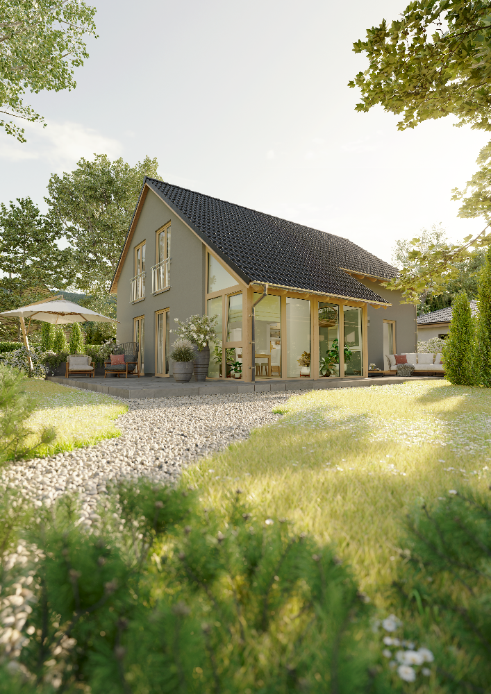 Immobilie in Amt Creuzburg - INKLUSIVE Wintergarten & Carport: Energiesparend, bezahlbar & gemütlich. Massivhaus in Amt Creuzb... - Bild 3