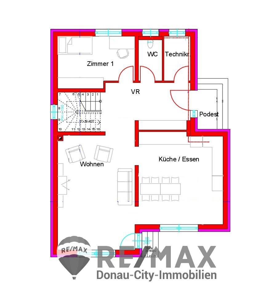 Einfamilienhaus zur Miete 1.800 € 5 Zimmer 170 m²<br/>Wohnfläche 182 m²<br/>Grundstück Pottenbrunn Pottenbrunn 3140