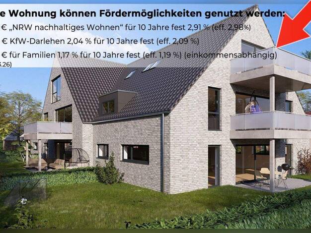 Wohnung zum Kauf 259.000 € 2 Zimmer 63 m² Borken 46325