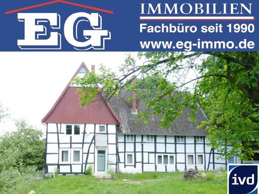 Einfamilienhaus zum Kauf 220.000 € 5 Zimmer 150 m² 8.300 m² Grundstück Wüsten Bad Salzuflen 32108