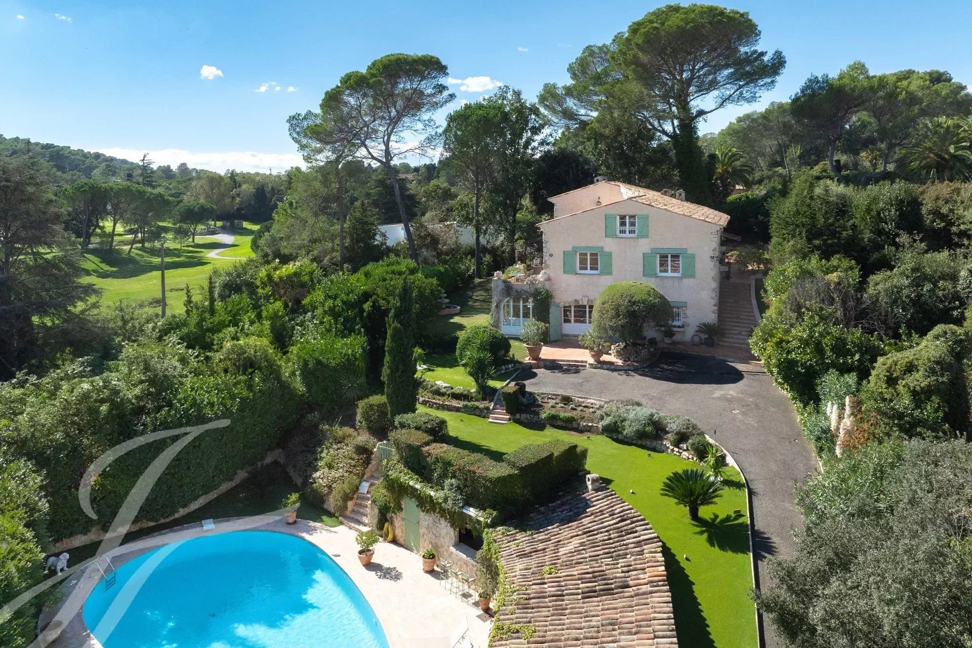 Villa zum Kauf provisionsfrei 3.990.000 € 10 Zimmer 400 m²<br/>Wohnfläche 1.900 m²<br/>Grundstück Les Colles-Camp Lauvas-Font de l'Orme Mougins 06250