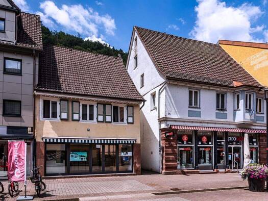 Stadthaus zum Kauf provisionsfrei 190.000 € 3 Zimmer 68 m² 134 m² Grundstück Hauptstraße 36 Schramberg Baden-Württemberg - Schramberg 78713