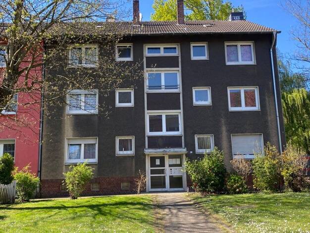 Wohnung zur Miete 405 € 2 Zimmer 48,8 m² 1. Geschoss frei ab 28.08.2025 Karnaper Str. 205 Karnap Essen 45329