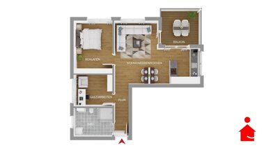 Wohnung zum Kauf 262.120 € 3 Zimmer 69 m² Stadt Ibbenbüren 49477