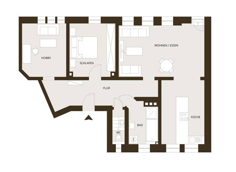 Wohnung zum Kauf 445.000 € 3 Zimmer 90 m² frei ab sofort West Stuttgart 70193