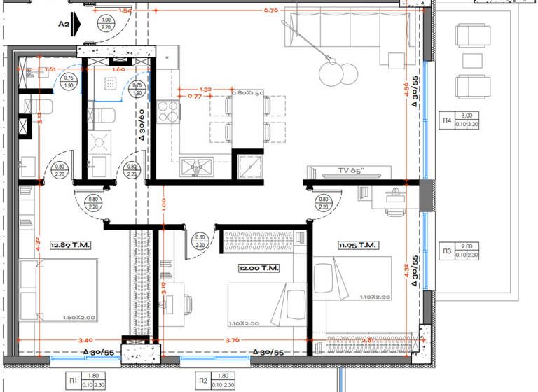 Studio zum Kauf 368.000 € 4 Zimmer 110 m² 1. Geschoss Thessaloniki