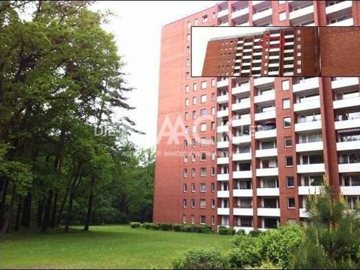 Wohnung zum Kauf 105.000 € 1,5 Zimmer 38,8 m² 12. Geschoss Kaltenmoor Lüneburg 21337