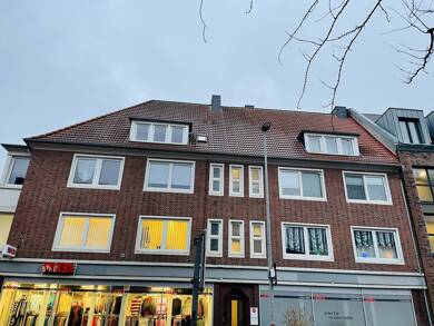 Wohnung zur Miete 400 € 2 Zimmer 53 m² Dachgeschoss frei ab 01.11.2025 Stadtzentrum Emden 26721