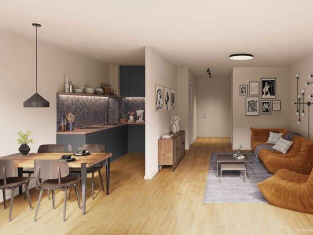 Wohnung zum Kauf - Neubau 276.000 € 2 Zimmer 48 m² 1. Geschoss Maximilianstraße 47 City Bayreuth 95447