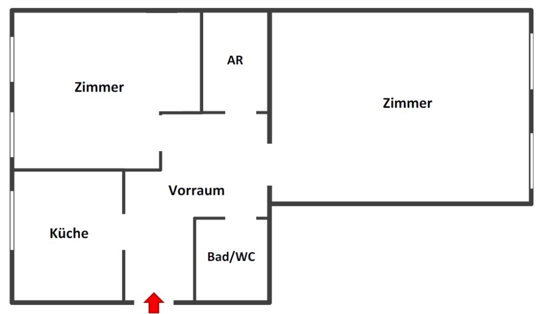 Wohnung zum Kauf 319.000 € 2 Zimmer 55 m²<br/>Wohnfläche Wien 1080