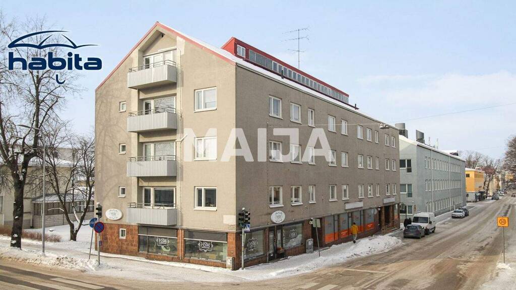Studio zum Kauf 105.000 € 1 Zimmer 28 m² 4. Geschoss Piispankatu 22 Porvoo 06100
