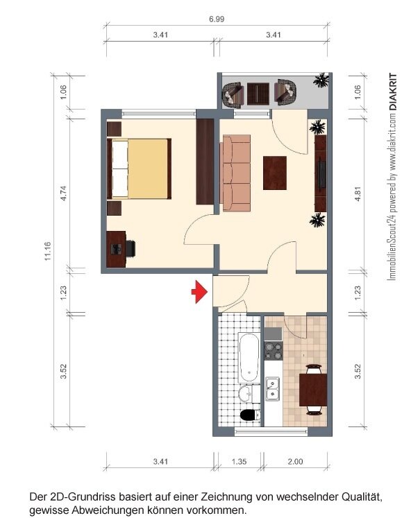 Wohnung zur Miete 269 € 2 Zimmer 47,1 m²<br/>Wohnfläche 4.<br/>Geschoss 01.04.2025<br/>Verfügbarkeit Lommatzscher Straße 15 Döbeln Döbeln 04720