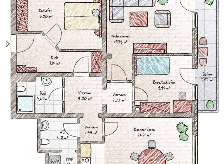 Wohnung zur Miete 1.380 € 3 Zimmer 92,7 m² EG frei ab 01.07.2026 Dorf 6 Breitenbach am Inn 6252