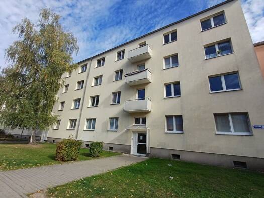 Wohnung zur Miete 495 € 4 Zimmer 76 m² 1. Geschoss Straße des Friedens 60 Merseburg Merseburg 06217