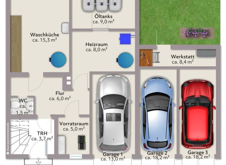 Mehrfamilienhaus zum Kauf 265.000 € 7 Zimmer 172,2 m²<br/>Wohnfläche 495 m²<br/>Grundstück ab sofort<br/>Verfügbarkeit Lüssum-Bockhorn Bremen 28777