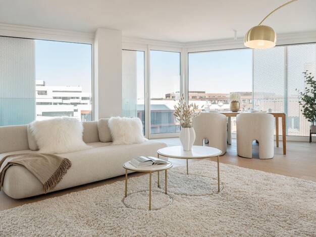 Wohnung zur Miete 4.409 € 2 Zimmer 121 m² 12. Geschoss Hamburg 20457