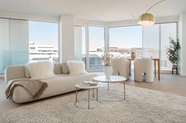 Wohnung zur Miete 4.409 € 2 Zimmer 121 m² 12. Geschoss HafenCity Hamburg 20457