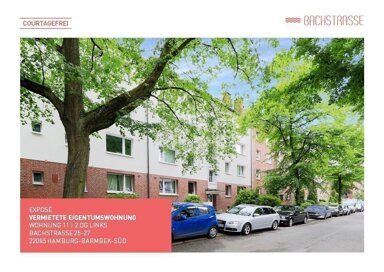 Wohnung zum Kauf provisionsfrei als Kapitalanlage geeignet 235.000 € 2 Zimmer 46,6 m² Bachstraße 25 Barmbek - Süd Hamburg 22083