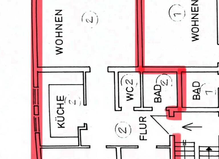 Terrassenwohnung zum Kauf 259.000 € 3 Zimmer 80 m² 1. Geschoss Buckenberg Pforzheim 75175