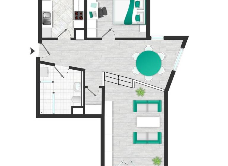 Wohnung zum Kauf 279.000 € 2,5 Zimmer 65,3 m²<br/>Wohnfläche 1.<br/>Geschoss Knollstraße 67 Rudow Berlin-Rudow 12355