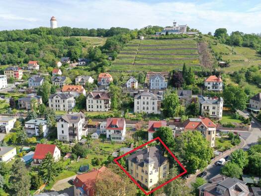Mehrfamilienhaus zum Kauf 1.050.000 € 12 Zimmer 361 m² 1.150 m² Grundstück Radebeul 01445