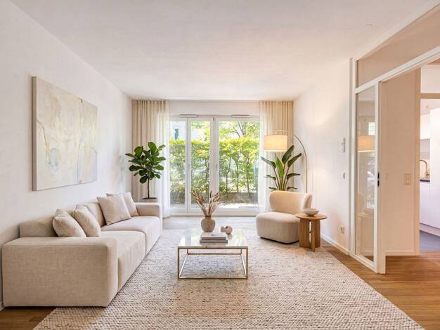 Wohnung zum Kauf 570.000 € 2 Zimmer 57 m² EG Neuhausen-Nymphenburg München 80639