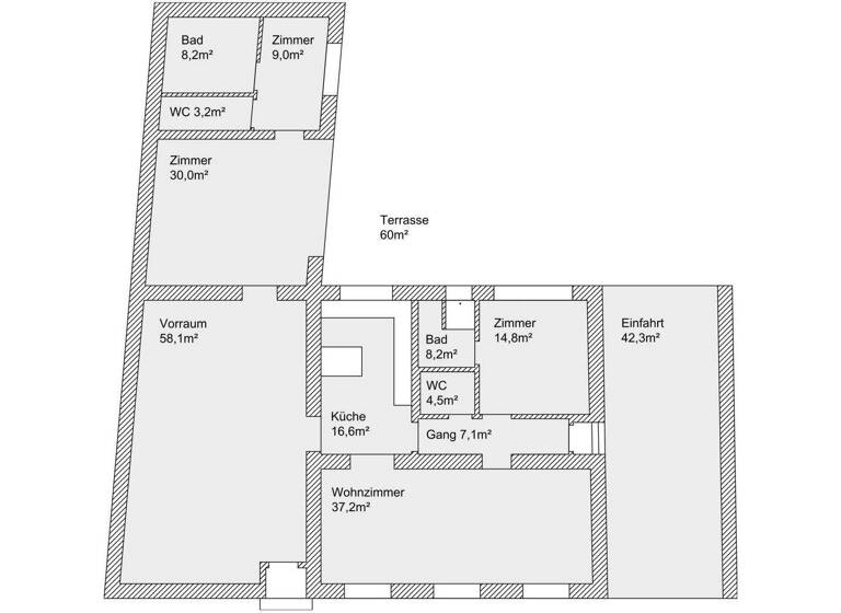 Stadthaus zum Kauf 890.000 € 4,5 Zimmer 198 m² 1.303 m² Grundstück Pillichsdorf 2211