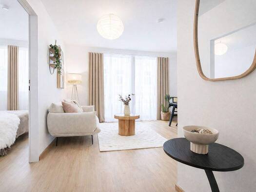 Wohnung zur Miete - Erstbezug 670 € 1,5 Zimmer 31,8 m² 3. Geschoss frei ab 01.07.2026 Odoakergasse 25 Wien 1160