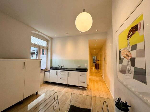 Wohnung zur Miete Wohnen auf Zeit 1.190 € 1,5 Zimmer 45 m² frei ab sofort Unterbilk Düsseldorf 40219