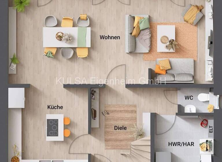 Einfamilienhaus zum Kauf provisionsfrei 395.389 € 4 Zimmer 135 m² 682 m² Grundstück frei ab sofort Eberstädter Weg 0 Hochheim (bei Gotha) 99869