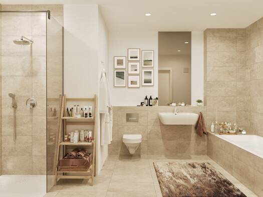 Terrassenwohnung zum Kauf - Neubau provisionsfrei 315.900 € 2 Zimmer 52 m² EG Weisestraße 8-12 Kirchheim Kirchheim unter Teck 73230