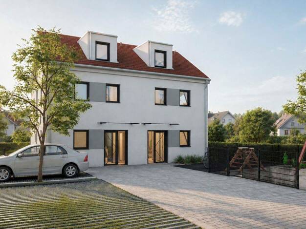 Doppelhaushälfte zum Kauf - Erstbezug provisionsfrei 699.000 € 4 Zimmer 103,1 m² 200,2 m² Grundstück Eltingen Leonberg 71229