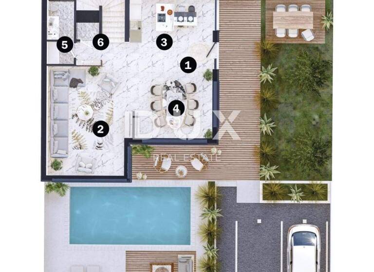 Haus zum Kauf 4 Zimmer 249 m² Lovrecica, Petrovija, Materada