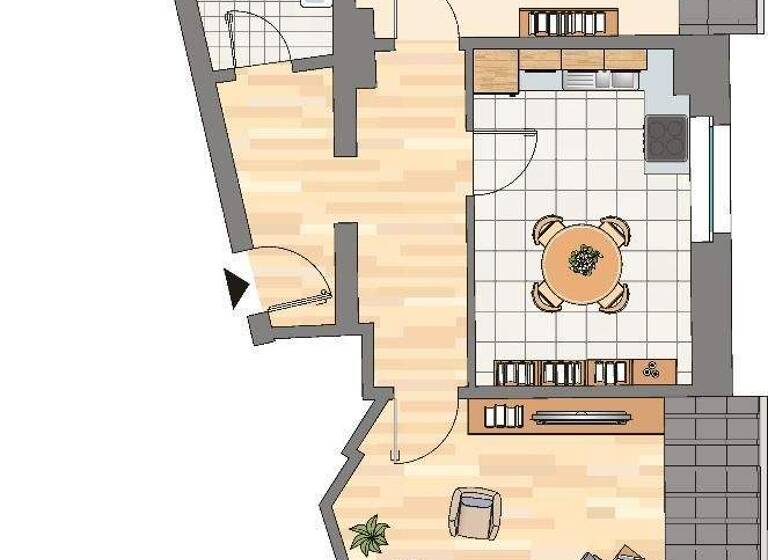 Wohnung zur Miete 589 € 2,5 Zimmer 64,2 m² EG Uranusstraße 31 Bövinghausen Dortmund 44388