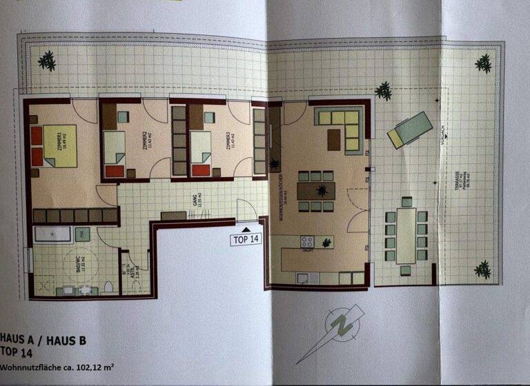 Wohnung zum Kauf 699.000 € 4 Zimmer 102,1 m² Am Moosbach Lustenau 6890
