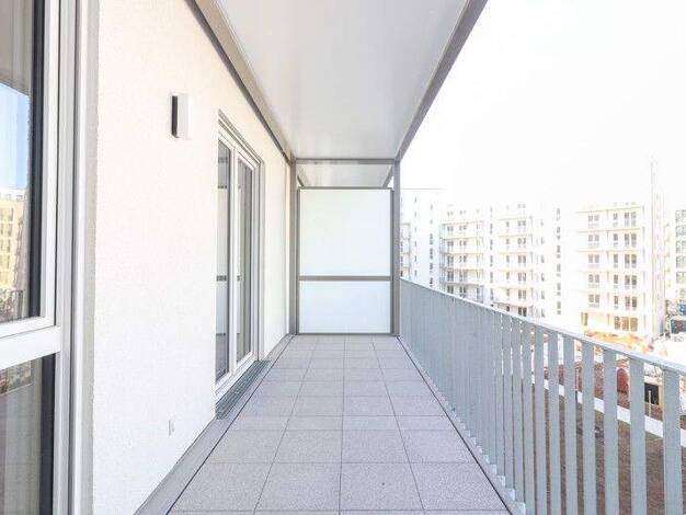 Wohnung zur Miete - Erstbezug 1.489 € 3 Zimmer 90,5 m² 2. Geschoss frei ab 01.12.2025 Meta-Gadesmann-Straße 5 Gallus Frankfurt-Gallus 60326