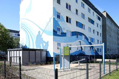 Wohnung zur Miete nur mit Wohnberechtigungsschein 283 € 3 Zimmer 69,6 m² 4. Geschoss Reitbahnweg 44 Reitbahnviertel Neubrandenburg 17034