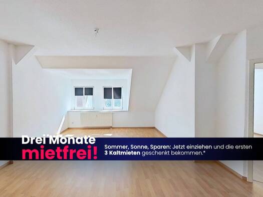 Wohnung zur Miete 629 € 3 Zimmer 94,8 m² 3. Geschoss frei ab 01.11.2026 Prof.-Joliot-Curie-Straße 14 Pirna Pirna 01796