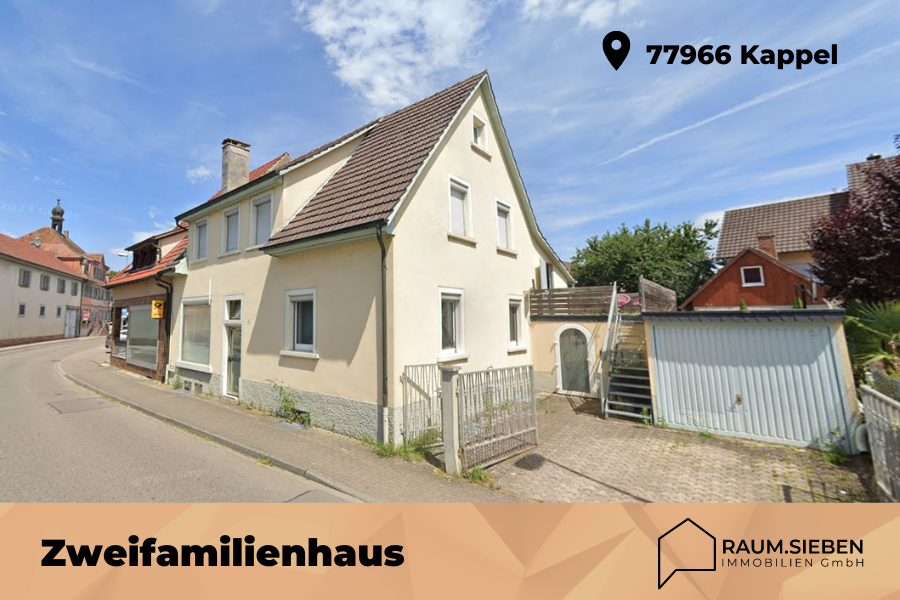 Mehrfamilienhaus zum Kauf 379.800 € 6 Zimmer 142,3 m²<br/>Wohnfläche 180 m²<br/>Grundstück Kappel Kappel-Grafenhausen 77966