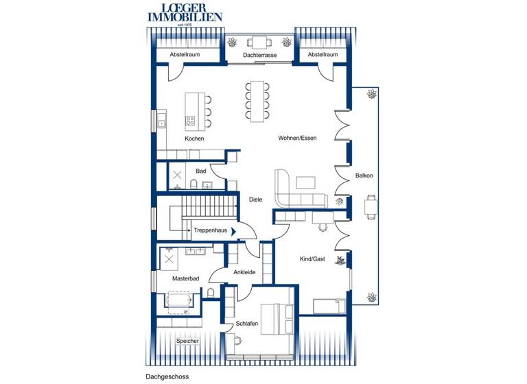 Wohnung zur Miete 3.230 € 3 Zimmer 170 m² 3. Geschoss Tutzing 82327