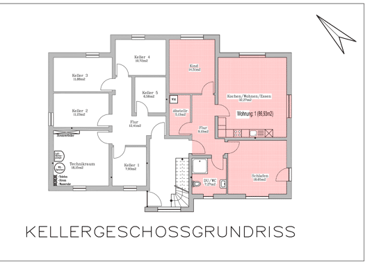 Terrassenwohnung zur Miete 1.045 € 3 Zimmer 86,9 m² Geschoss -1/3 frei ab 01.12.2026 Hutzdorf Schlitz 36110