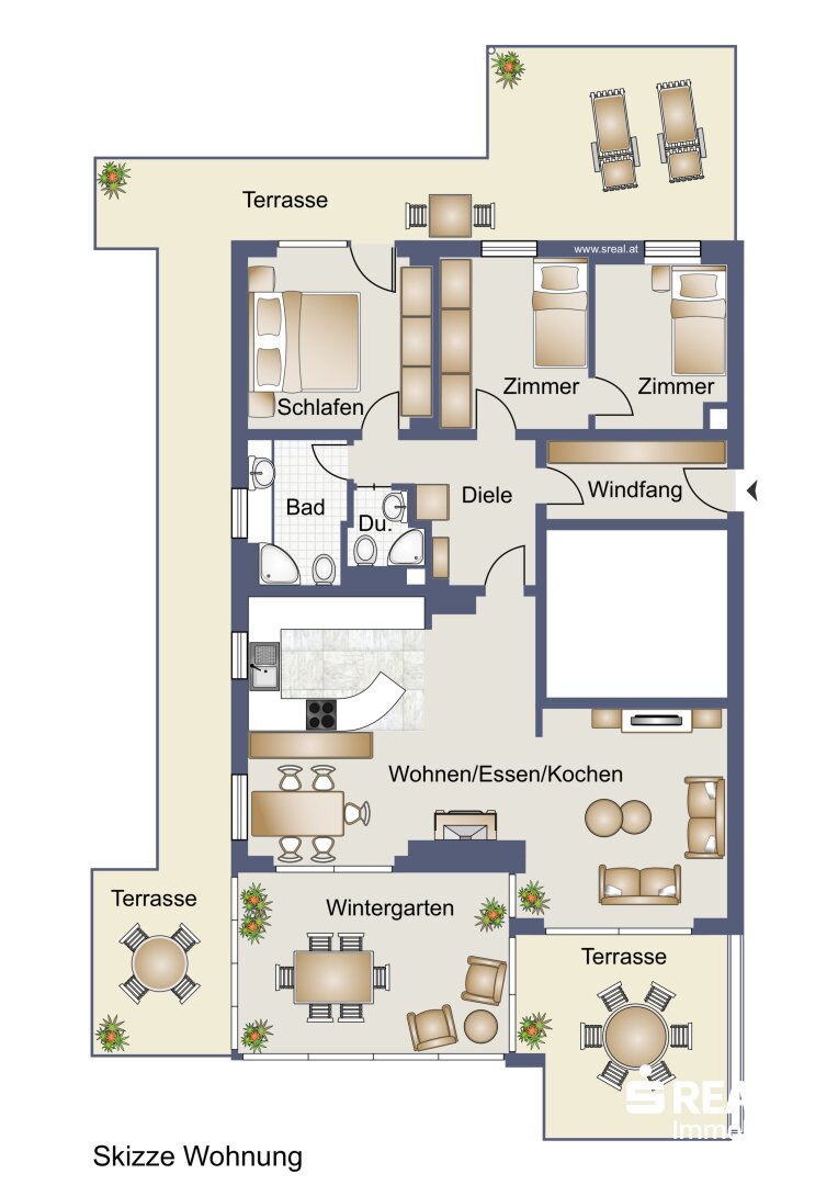 Penthouse zum Kauf 649.000 € 4 Zimmer 105 m²<br/>Wohnfläche Heldendankstraße Bregenz 6900