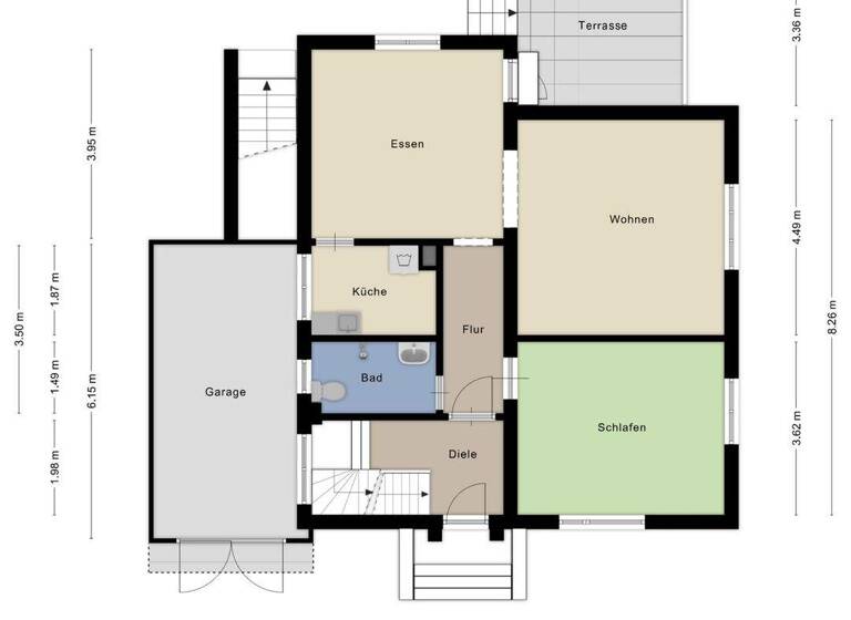 Einfamilienhaus zum Kauf 479.000 € 5 Zimmer 129,1 m² 802 m² Grundstück Gladbach Bergisch Gladbach 51465